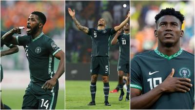 Super Eagles players were full of excitement after the victory