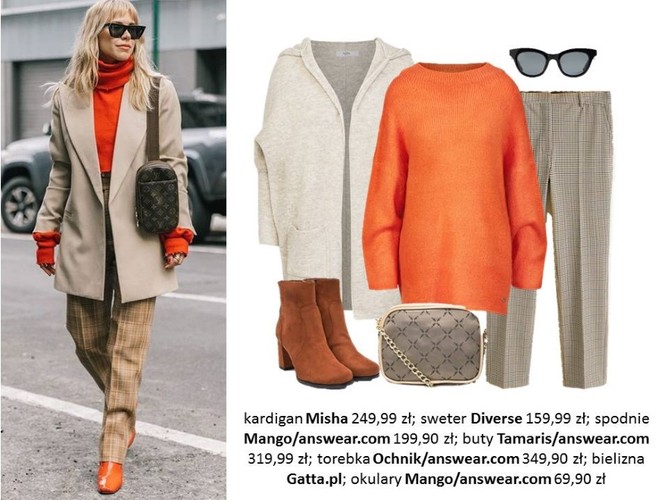 Jesienne STYLIZACJE w naturalnych kolorach