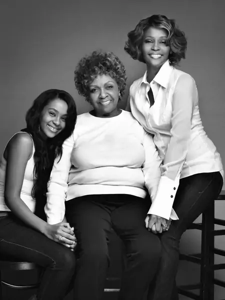 Whitney Houston z mamą Cissy Houston oraz córką Bobbi Brown Fot. Wiese/FaceToFace/REPORTER