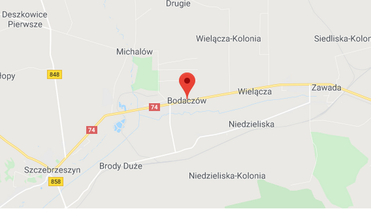 Po śmiertelnym potrąceniu pieszej zablokowana została w sobotę wieczorem droga krajowa nr 74 w Bodaczowie, między Janowem Lubelskim a Zamościem (Lubelskie).