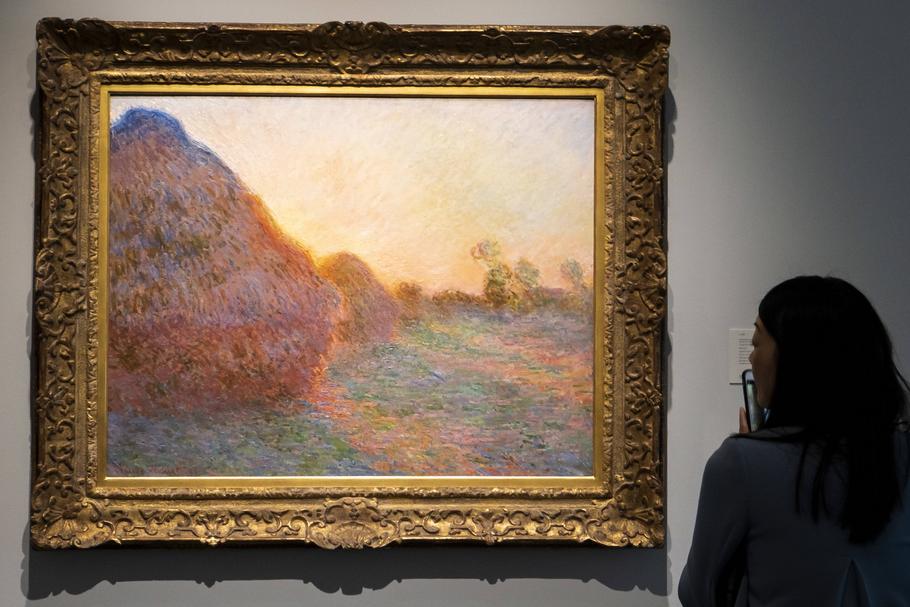 Sprzedany obraz Jeana Moneta z cyklu „Meules”