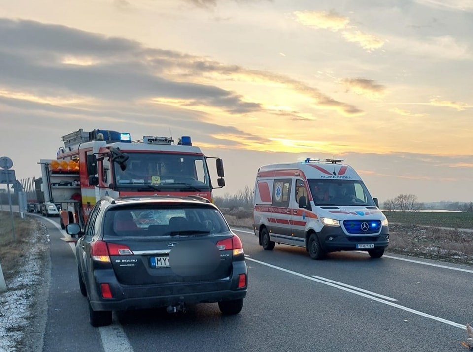 Tragická nehoda zablokovala skalický obchvat.