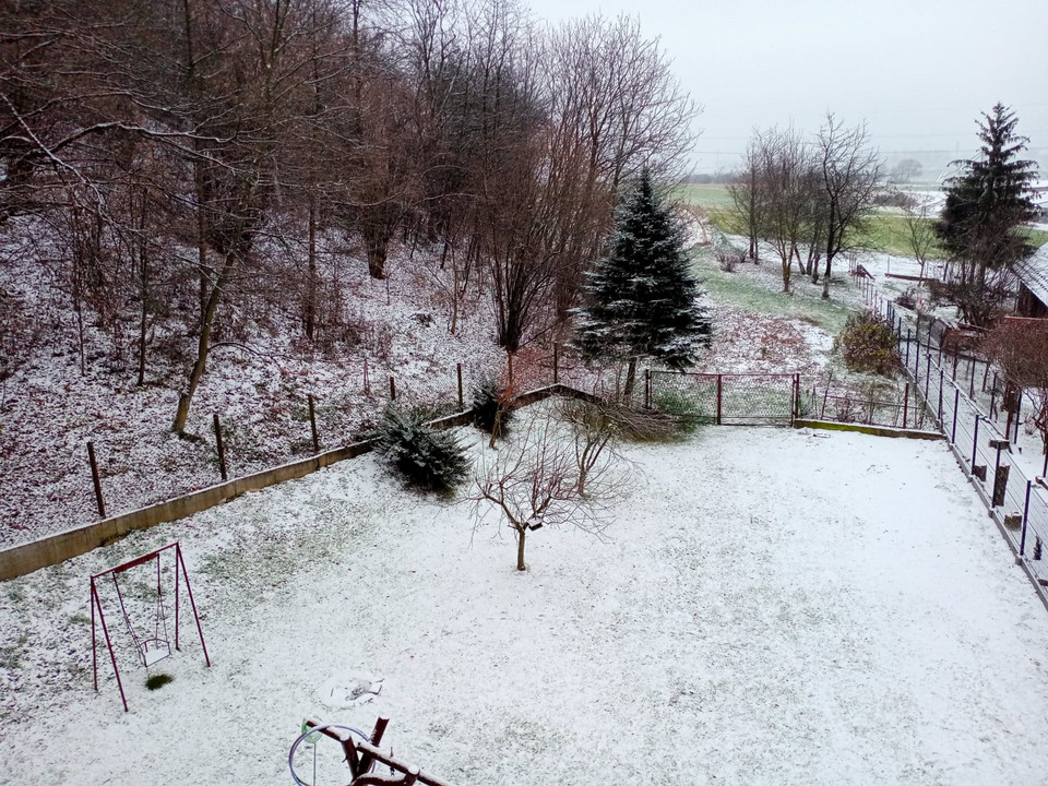 W Radwanowicach pod Krakowem nie brakuje śniegu