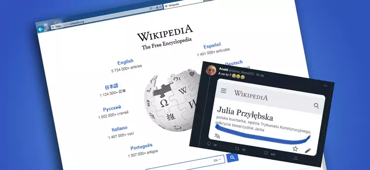 Julia Przyłębska jako “polska kucharka” na Wikipedii. Jak to możliwe i na jakiej zasadzie edytowane są wpisy? 