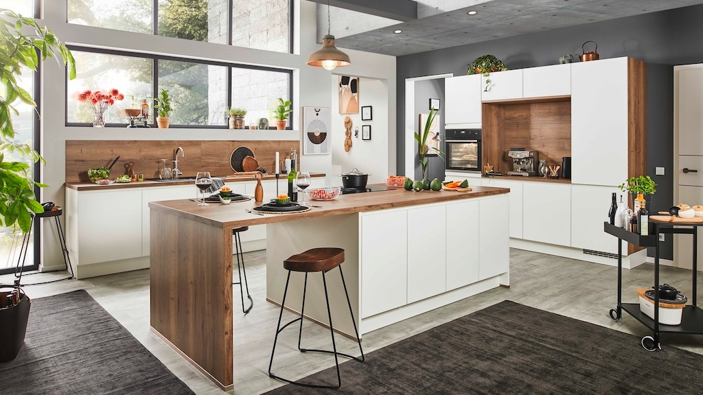 Kuchyňa v štýle Japandi.