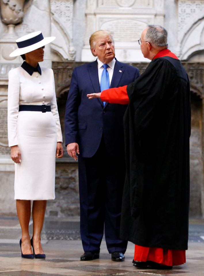 Melania Trump w Wielkiej Brytanii