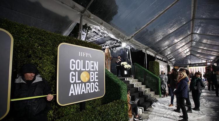 Minden készen áll a 80. Golden Globe-gálára Fotó: Getty Images