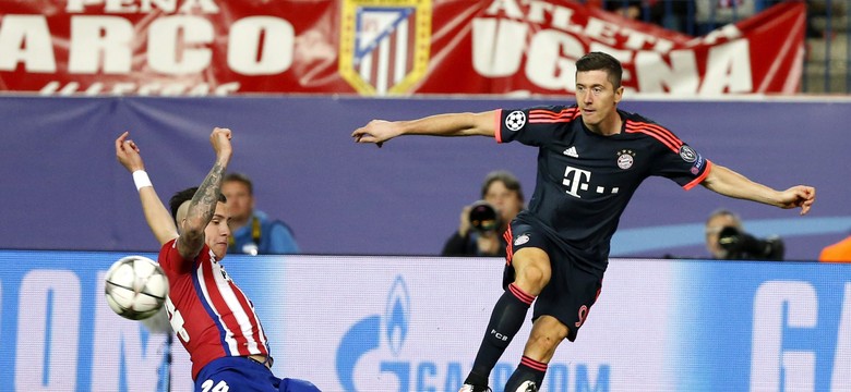 Liga Mistrzów: Lewandowski nie sforsował obrony Atletico. Cudowny gol Saula zdecydował o porażce Bayernu. WIDEO