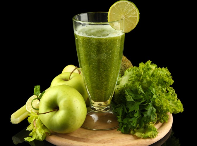 Zdrowe zielone warzywa