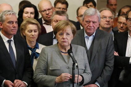 Problem Angeli Merkel. Jej partia wygrała wybory, ale nie może utworzyć rządu