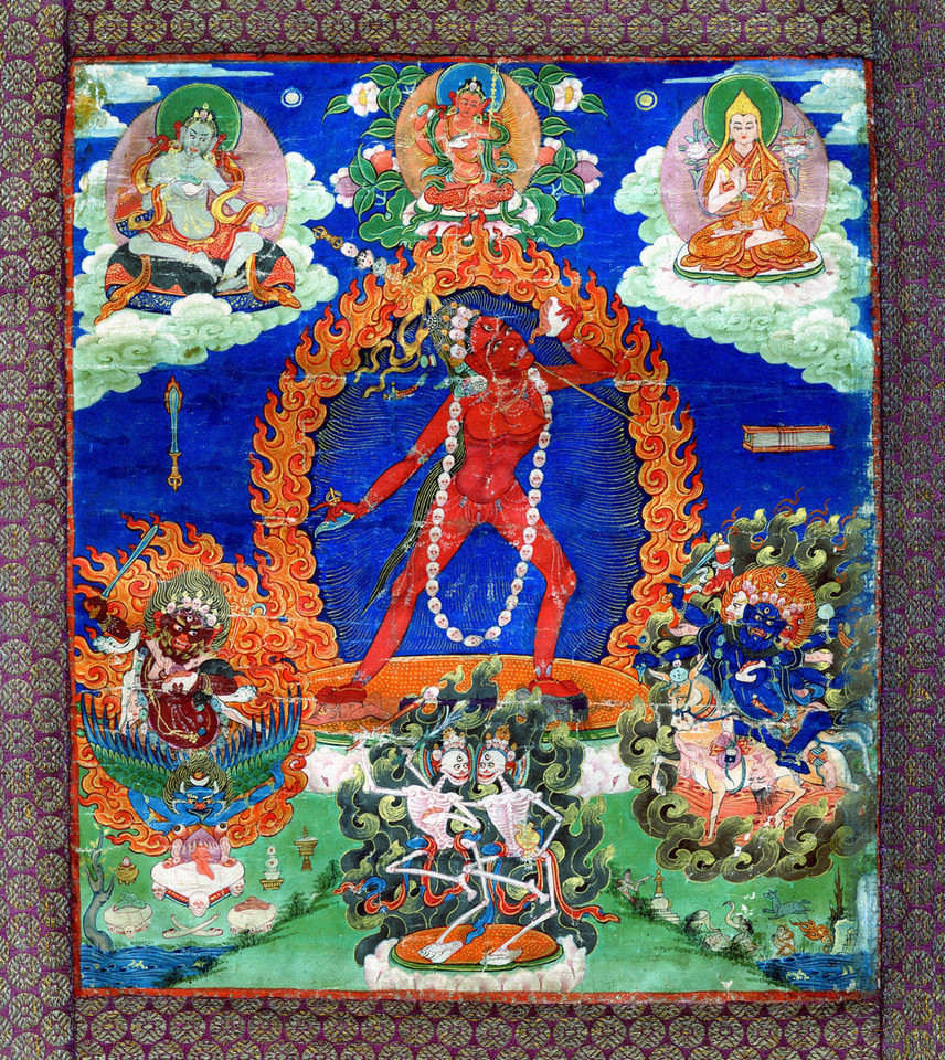 Obraz bogini Narodakini (Tybet, 1700–1900)