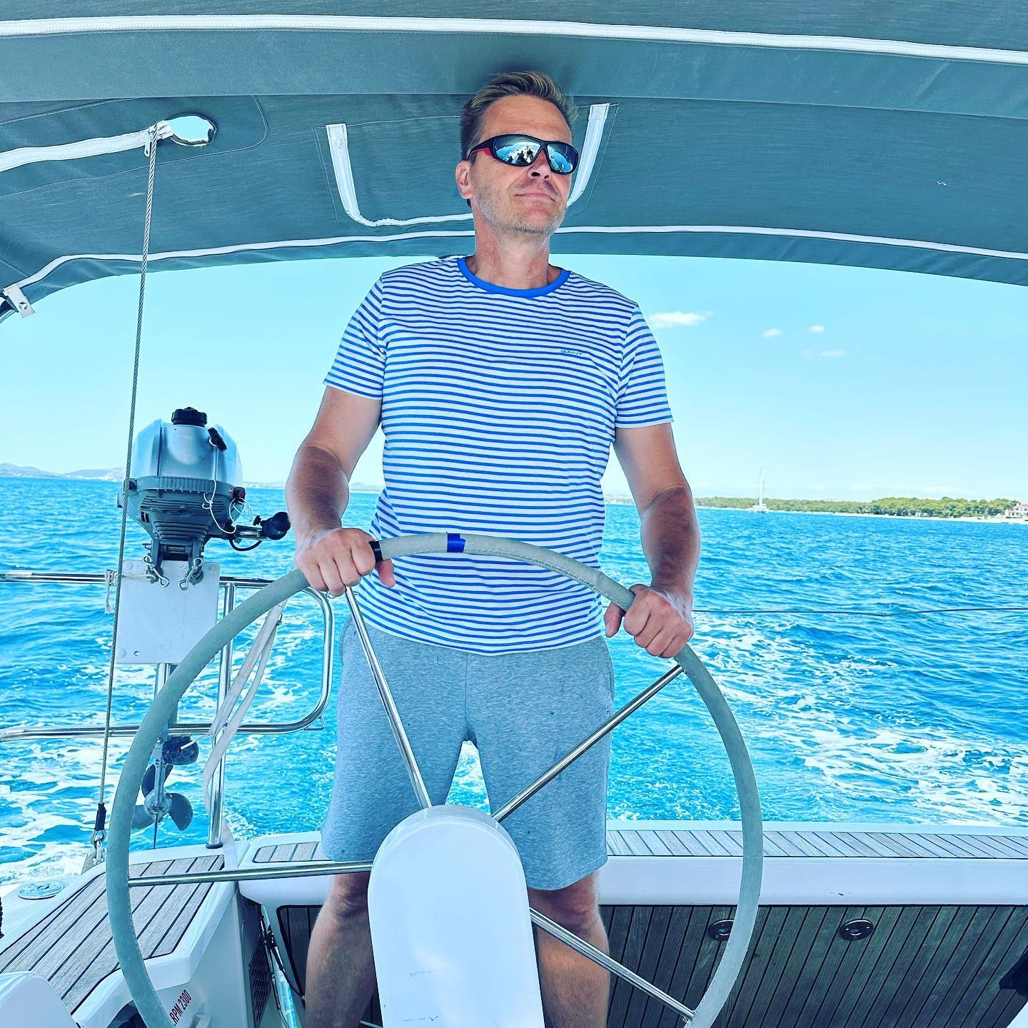 Nikodým na dovolenke v Chorvátsku.