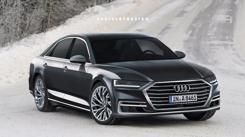 Czy tak będzie wyglądać nowe Audi A8?