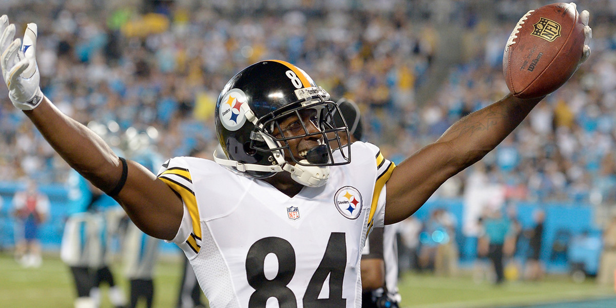 The Steelers made Antonio Brown the highest-paid wide receiver with a new big deal