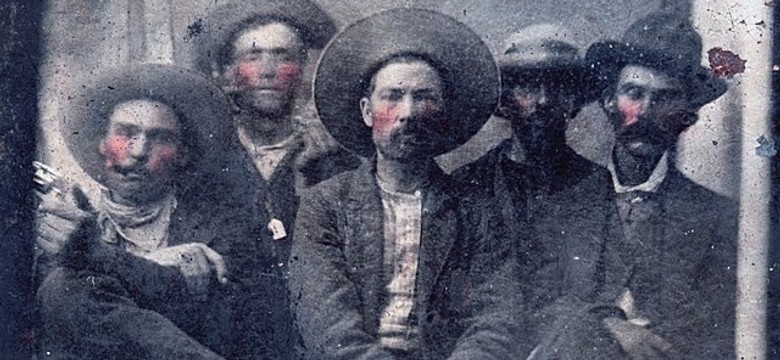 Jedyna taka fotografia. Billy the Kid i jego zabójca, szeryf Pat Garrett