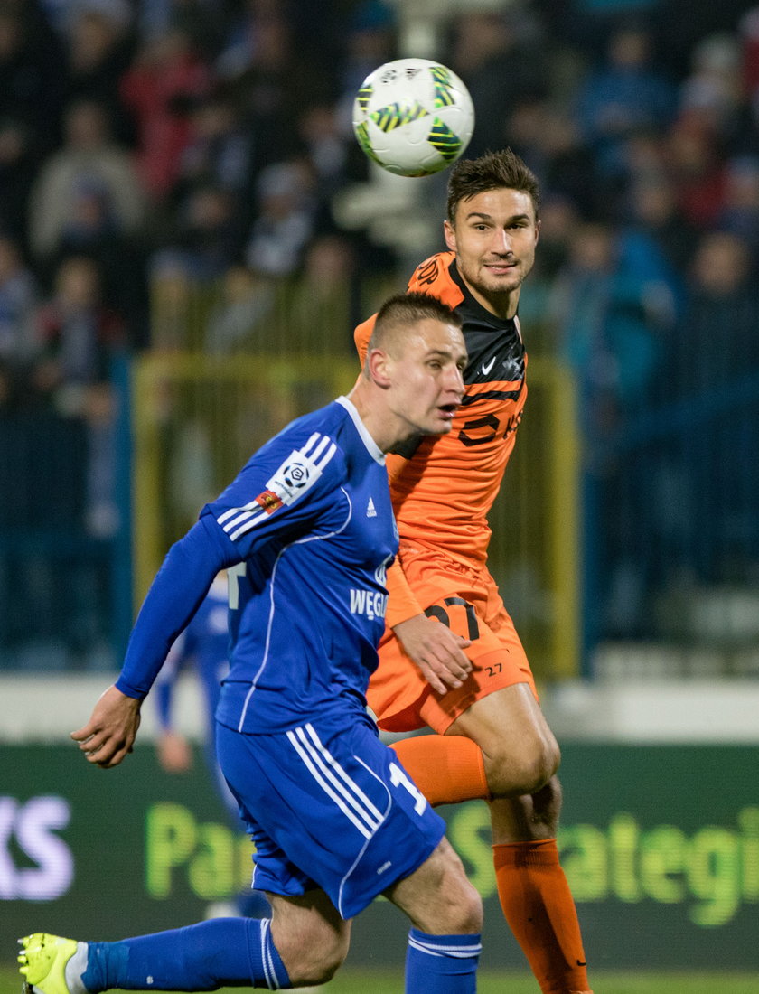 Ruch Chorzów zremisował z Zagłębiem Lubin 0:0