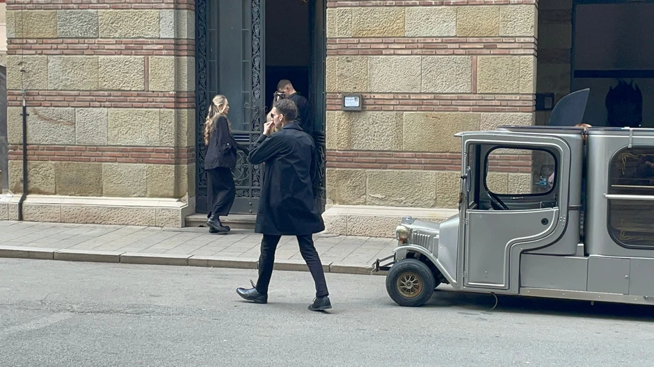 Ognjen Janković na sahrani bivše supruge, voditeljke Bojane Janković