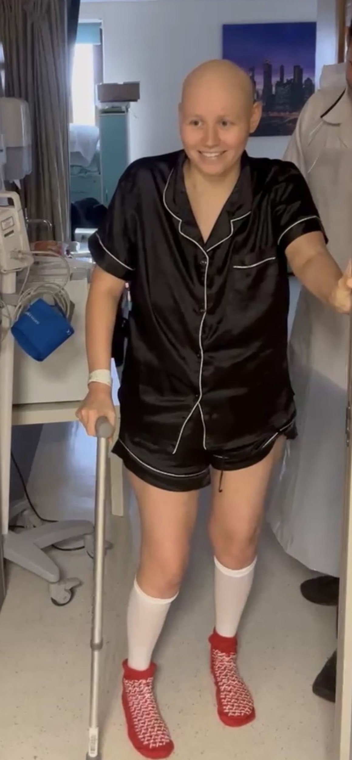 Faith Hinitt diagnostikovali akútnu myeloidnú leukémiu (AML).