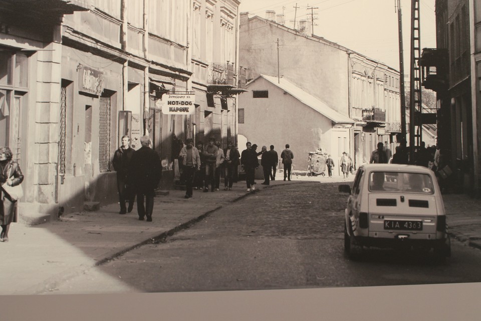 Zdjęcia kieleckiego fotografika Jerzego Piątka, które można oglądać w Muzeum Historii Kielc na wystawie "Były takie Kielce"