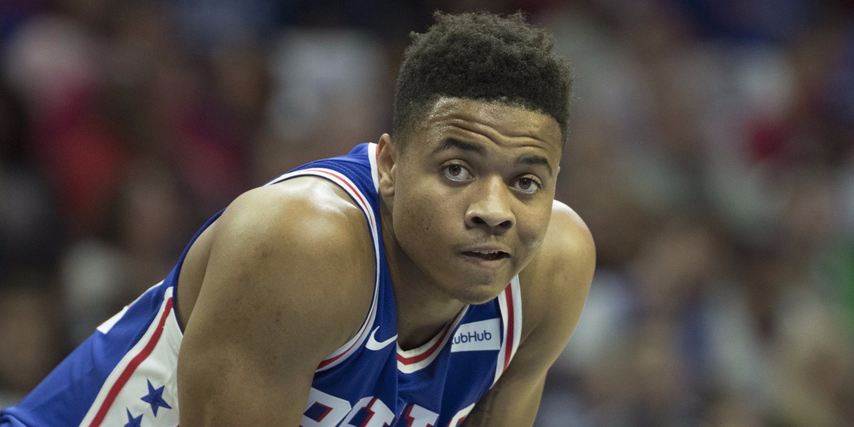 Star Sixers rookie who alarmed the NBA world with bizarre shooting motion now 'literally cannot raise up his arms to shoot'