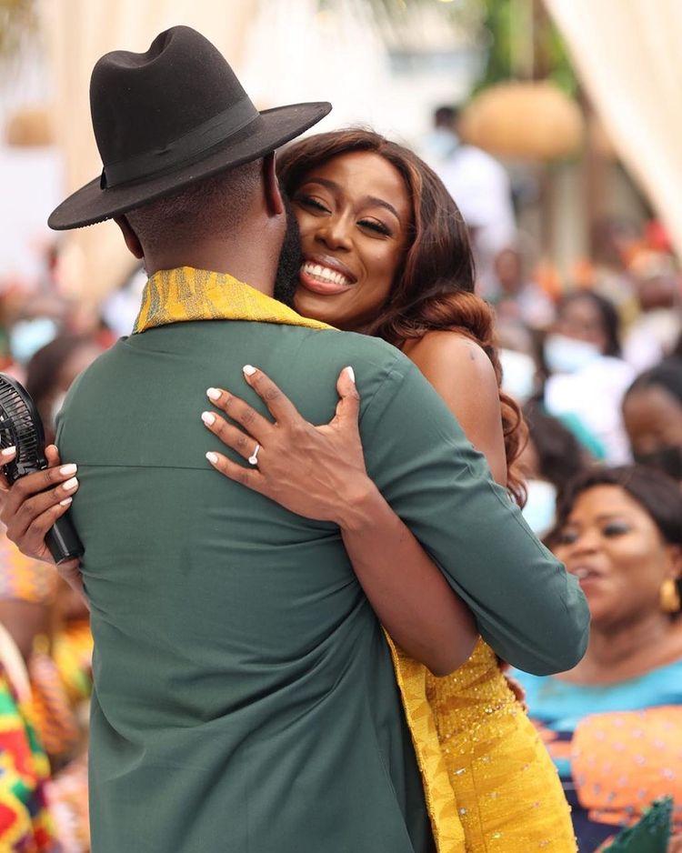 Sika Osei and her husband