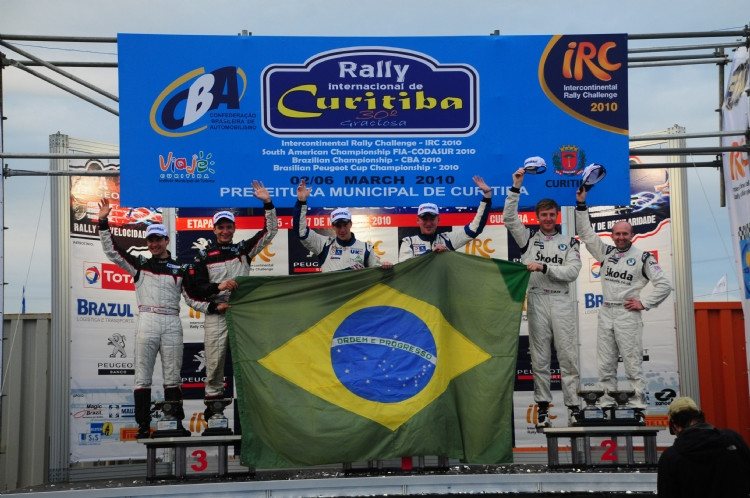 Rally de Curitiba 2010: pewne zwycięstwo Krisa Meeke, Juho Hänninen liderem IRC