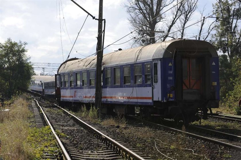 Ten maszynista wykoleił pociąg! Foto