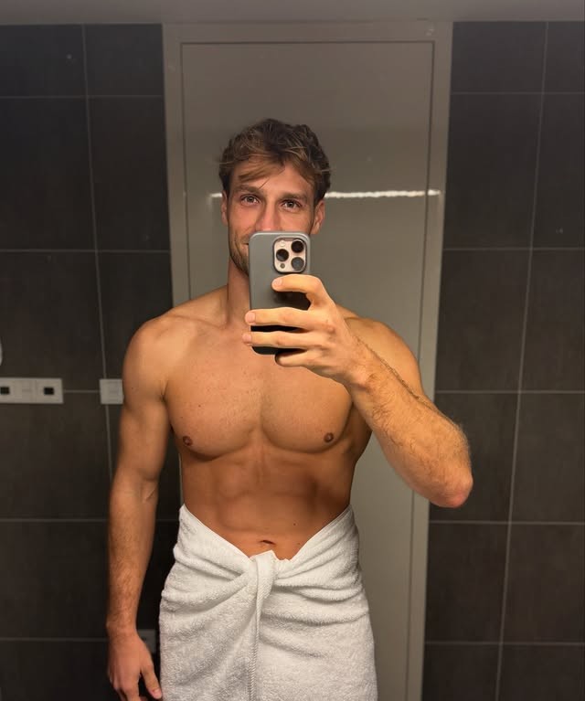 Model a kondičný tréner Daniel Zedníček. 