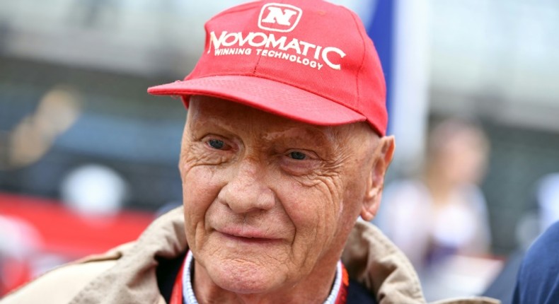 Former Formula One Champion Niki Lauda who has died at the age of 70