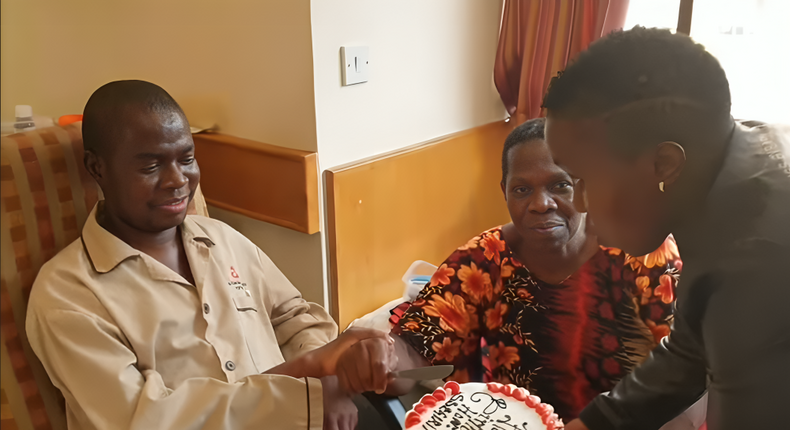 Hon Muhammad Ssegirinya marked his 35th birthday on his hospital bed