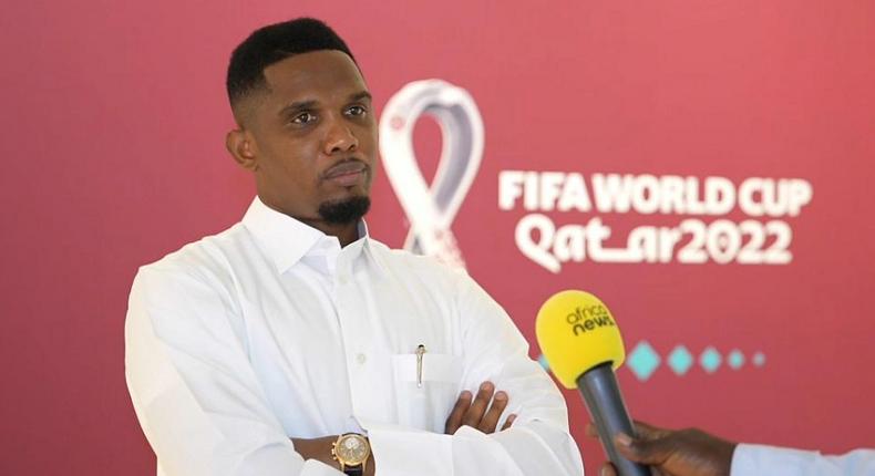 Samuel Eto'o au Qatar