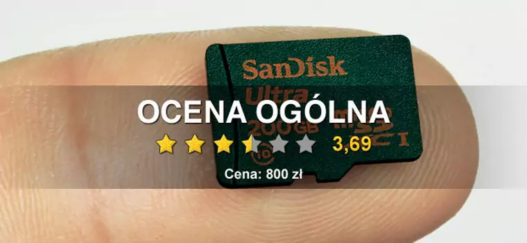 Mała wielka pamięć - test karty SanDisk Ultra microSDXC
