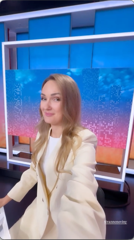 Moderátorka jojkárskej relácie Ranné noviny Alena Stračiaková.