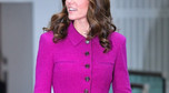  Księżna Kate w fioletowym komplecie. Inspirowała się ostatnią stylizacją