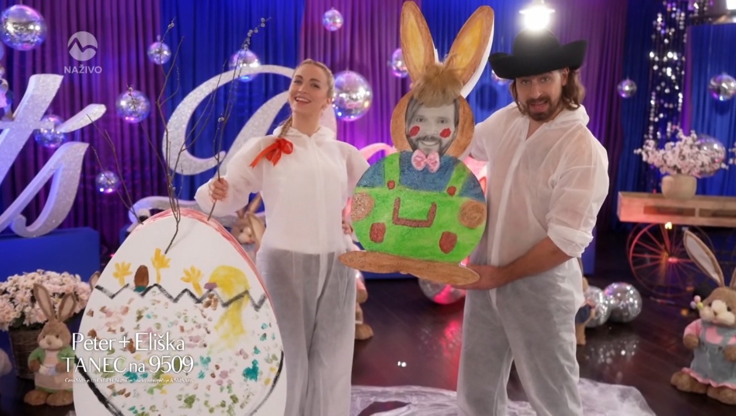 Ôsme kolo 10. série Let’s Dance: Peter Sagan si rypol do Jána Ďurovčíka.