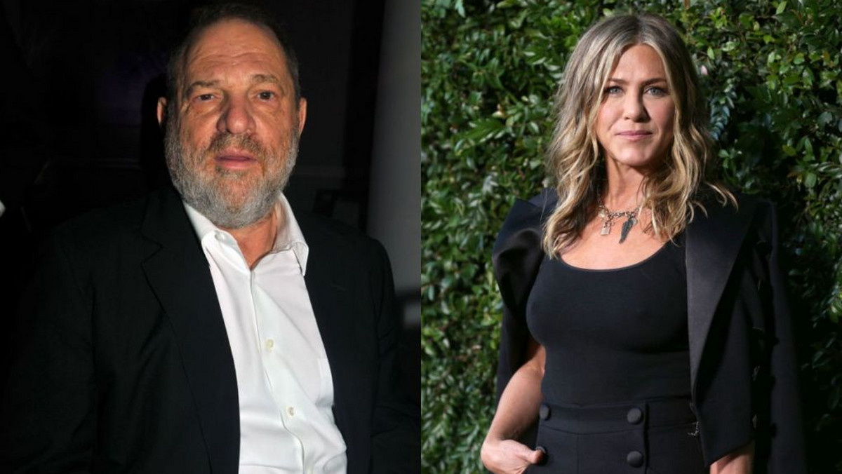 Harvey Weinstein życzył śmierci Jennifer Aniston? Nowe dowody w sprawie