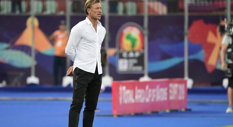 Morocco's coach Herve Renard was shocked that his players were not allowed to drink during the game against Namibia despite the extreme heat, demanding, How is it possible?