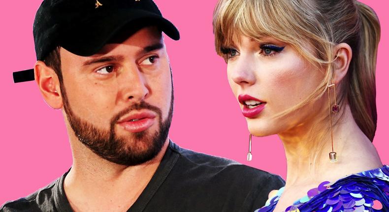 Taylor Swift drags Scooter Braun and Scott Borchetta. (Daily Post)