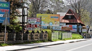 Zakopane chce walczyć z szyldozą. Projekt zawiera jednak wiele wyjątków