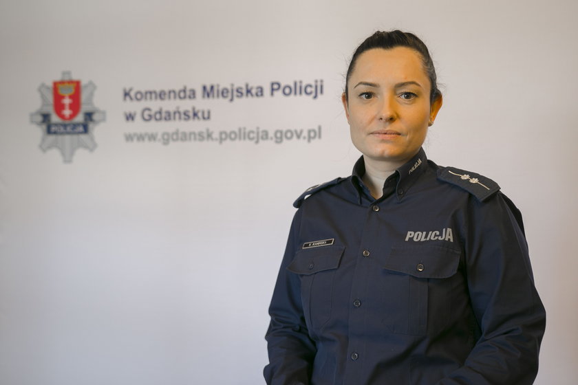 st. asp. Karina Kamińska z gdańskiej policji