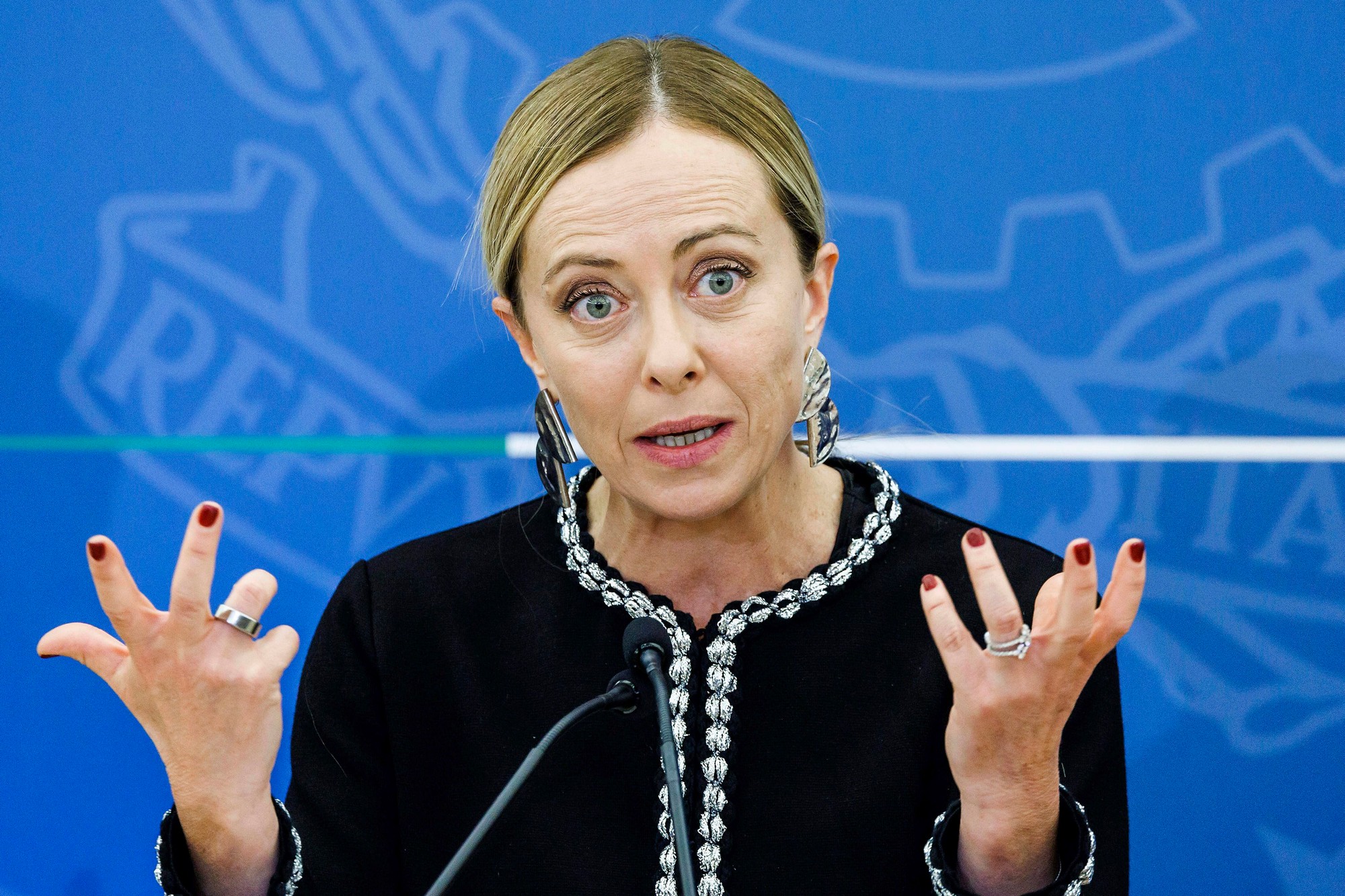 Talianska premiérka Giorgia Meloniová.