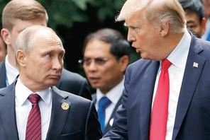 Władimir Putin i Donald Trump 