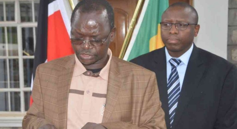 File image of West Pokot Governor John Lonyangapuo.