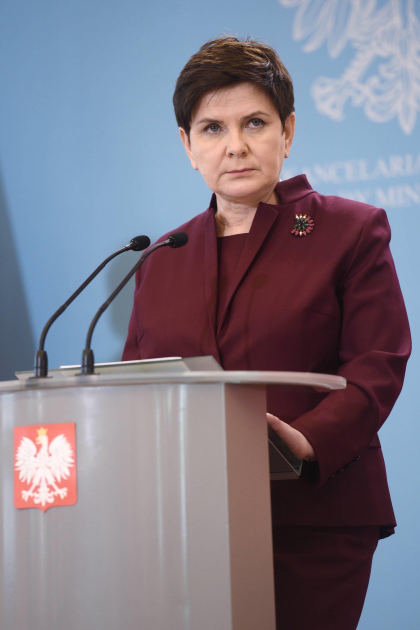 Premier Szydło zabrała głos ws. konfliktu Dudy i Macierewicza