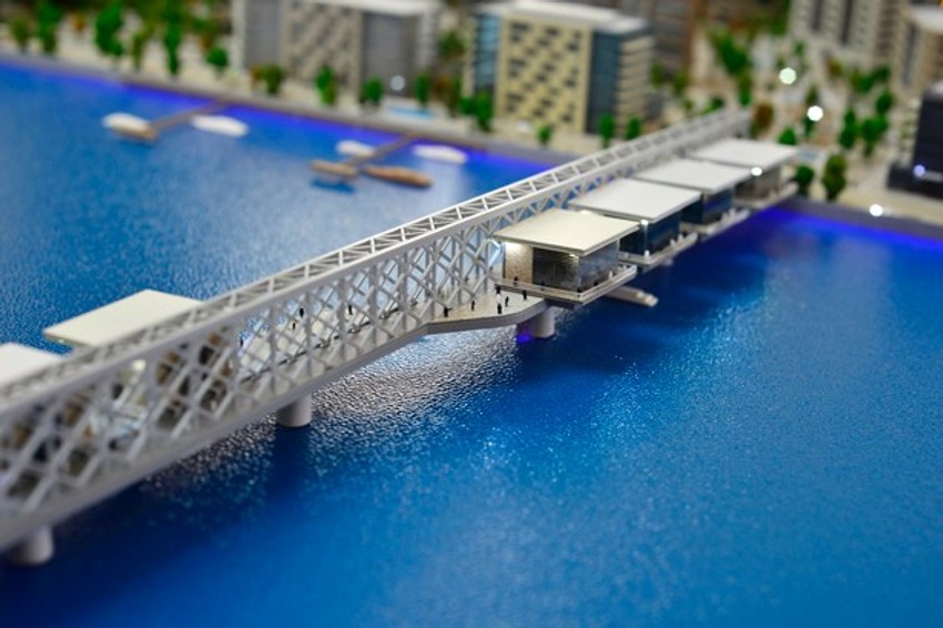 Predviđeni kafići nasred mosta