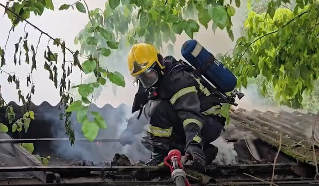 Požar u Novom sadu, gori nautički klub