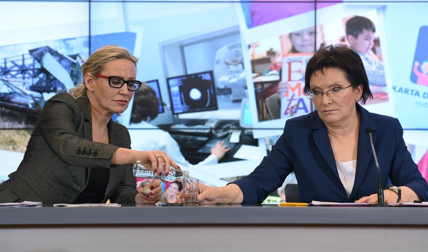 Iwona Sulik i Ewa Kopacz