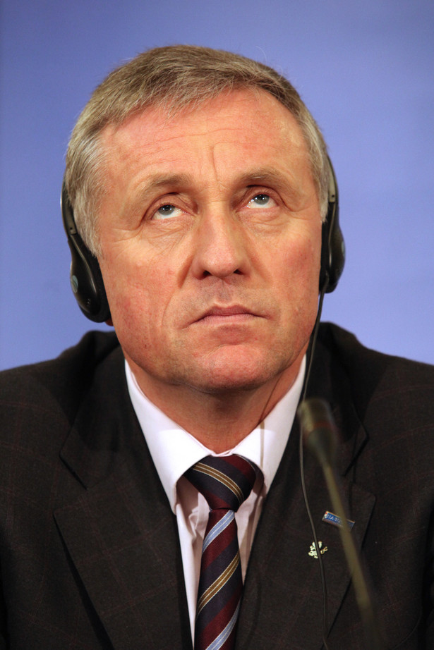 Mirek Topolanek, odchodzący premier Czech