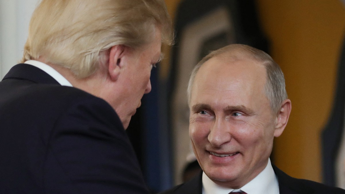 Vladimir Putin i Donald Tramp 