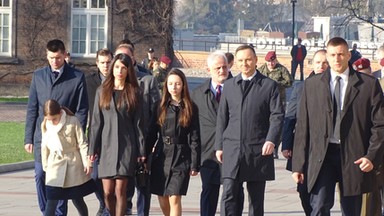 Prezydent Andrzej Duda przybył na Wawel